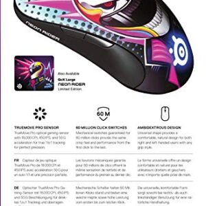 SteelSeries Sensei Ten - Gaming Mouse - 18, 000 CPI Truemove Pro Optical Sensor - Ambidextrous design - 8 Programmable Buttons - CS: GO Neon Rider Edition PC