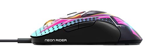 SteelSeries Sensei Ten - Gaming Mouse - 18, 000 CPI Truemove Pro Optical Sensor - Ambidextrous design - 8 Programmable Buttons - CS: GO Neon Rider Edition PC