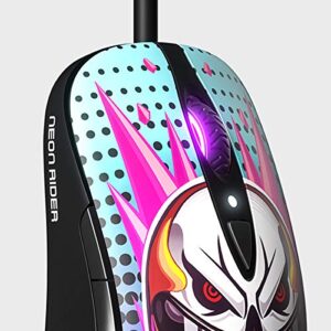 SteelSeries Sensei Ten - Gaming Mouse - 18, 000 CPI Truemove Pro Optical Sensor - Ambidextrous design - 8 Programmable Buttons - CS: GO Neon Rider Edition PC