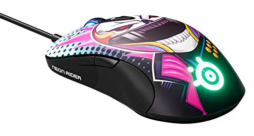 SteelSeries Sensei Ten - Gaming Mouse - 18, 000 CPI Truemove Pro Optical Sensor - Ambidextrous design - 8 Programmable Buttons - CS: GO Neon Rider Edition PC