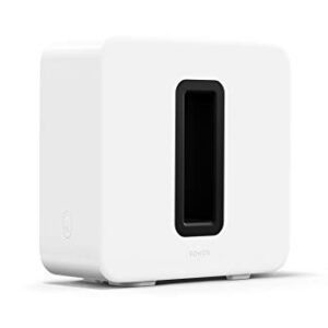 Sonos Sub (Gen 3) - The Wireless Subwoofer for Deep Bass - White