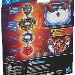 Beyblade Burst Rise Hypersphere Apocalypse Blade Set -- Right/Left-Spin Launcher with Right-Spin Battling Top Toy, Ages 8 and Up