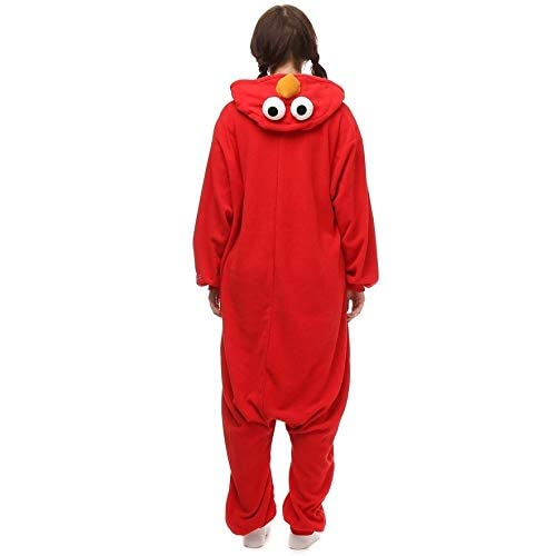 ROYAL WIND womens Pyjamas Cartoon Sleepwear Cosplay Costume Homewear, Red, Medium