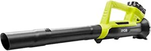 ryobi p219 one+ 90 mph 200 cfm 18-volt lithium-ion cordless leaf blower