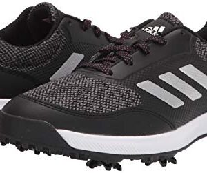 adidas womens W Tech Response 2.0 Golf Shoe, Black/Silver/Grey, 8.5 US