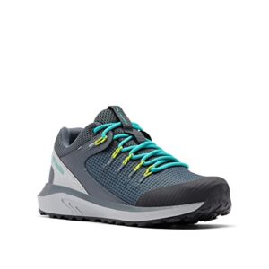 Columbia Womens Trailstorm Hiking Shoe, Graphite/Dolphin, 8 US