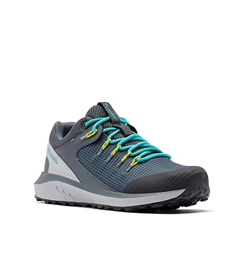 Columbia Womens Trailstorm Hiking Shoe, Graphite/Dolphin, 8 US