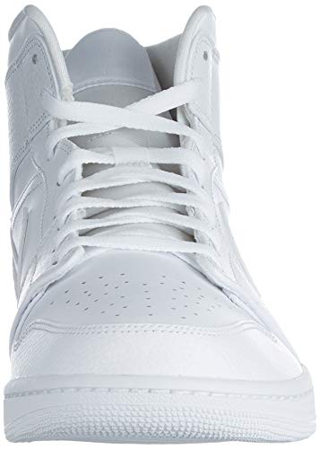 Nike Men's High-Top Sneakers, White White White, 10.5