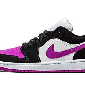 Jordan Womens WMNS Air 1 Low DC0774 005 Black/Cactus Flower - Size 8W