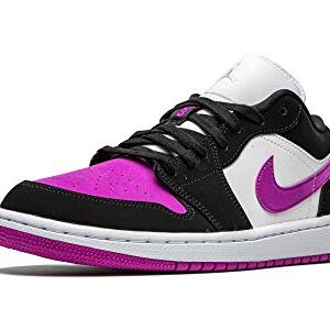 Jordan Womens WMNS Air 1 Low DC0774 005 Black/Cactus Flower - Size 8W