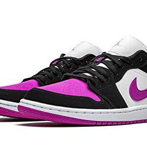 Jordan Womens WMNS Air 1 Low DC0774 005 Black/Cactus Flower - Size 8W