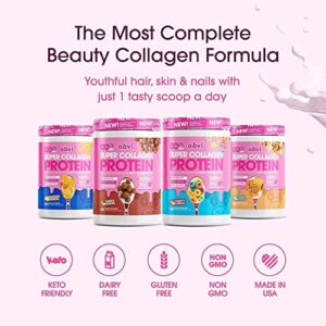 Obvi Collagen Peptides, Protein Powder, Keto, Gluten and Dairy Free, Hydrolyzed Grass-Fed Bovine Collagen Peptides, Supports Gut Health, Healthy Hair, Skin, Nails (30 Servings) (Birthday Cupcakes)