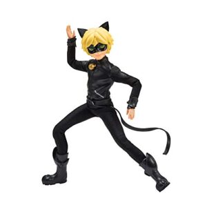 Miraculous Cat Noir Action Doll, 11 inches , Black