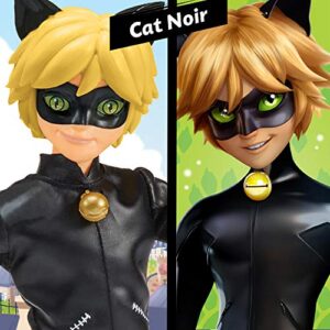 Miraculous Cat Noir Action Doll, 11 inches , Black