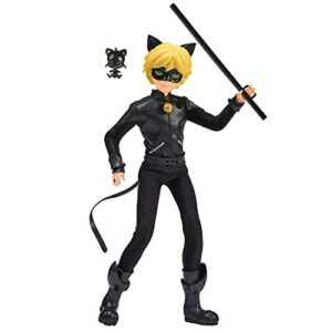 Miraculous Cat Noir Action Doll, 11 inches , Black