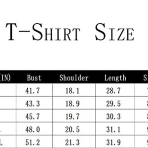 Fashion Mens T Shirt Muscle Gym Workout Athletic Shirt Cotton Tee Shirt Top Large