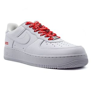 Nike Mens Air Force 1 Low CU9225 100 Supreme - Mini Box Logo White - Size 9.5