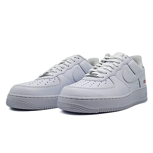 Nike Mens Air Force 1 Low CU9225 100 Supreme - Mini Box Logo White - Size 9.5