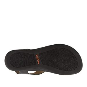 Taos Footwear Women's The Show Black Sandal 9 M