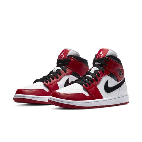 Jordan Mens Air Jordan 1 Mid 554724 173 Chicago 2020 - Size 8.5 Red/Black/White