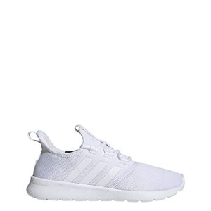 adidas Women's Cloudfoam Pure 2.0 Running Shoes, White/White/Grey, 7