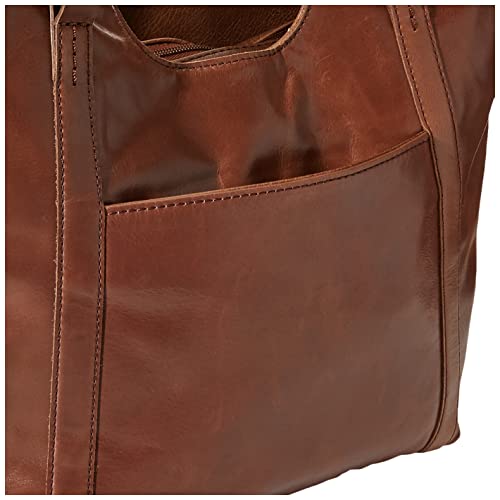 The Sak womens Women s Sierra Leather Shopper, Teak Leaf Embossed, One Size US