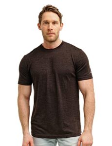 merino.tech 100% organic merino wool lightweight men's base layer thermal t-shirt (metal, x-large)