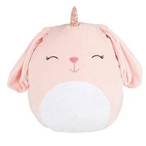 squishmallows 12" legacy the pink bunnycorn - officially licensed kellytoy plush - collectible soft & squishy bunnycorn stuffed animal toy - add to your squad - gift for kids, girls & boys - 12 inch