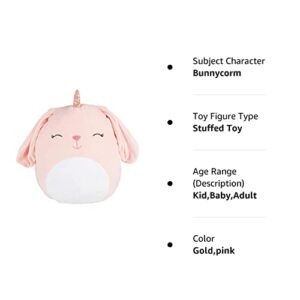 Squishmallows 12" Legacy The Pink Bunnycorn - Officially Licensed Kellytoy Plush - Collectible Soft & Squishy Bunnycorn Stuffed Animal Toy - Add to Your Squad - Gift for Kids, Girls & Boys - 12 Inch