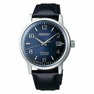 seiko presage automatic blue dial men's watch srpe43j1