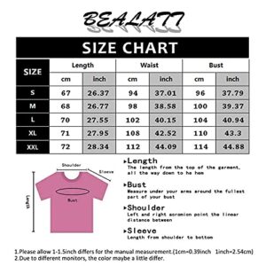 Bealatt Dandelion Graphic Tees for Women Make a Wish T Shirt Women's Flower Graphic Tee Tops Summer Cute Short Sleeve Shirt O Neck Blouse Tops Workout Shirts (Green, M)