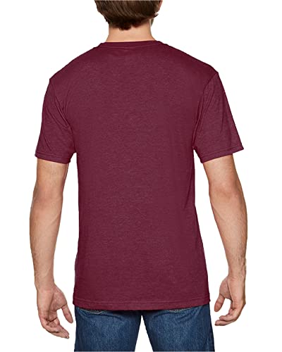 Gildan Men's Softstyle CVC T-Shirt L Maroon Mist