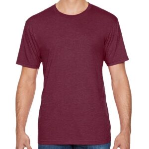 Gildan Men's Softstyle CVC T-Shirt L Maroon Mist