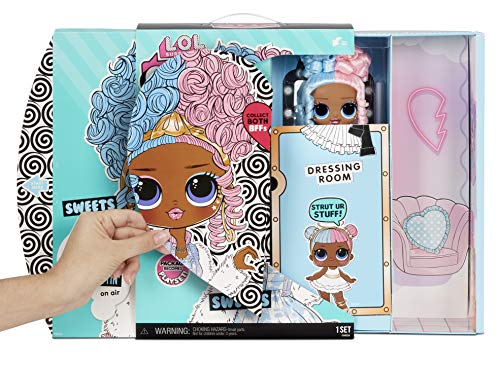 L.O.L. Surprise! OMG Sweets Fashion Doll - Dress Up Doll Set with 20 Surprises for Girls and Kids 4+, Multicolor