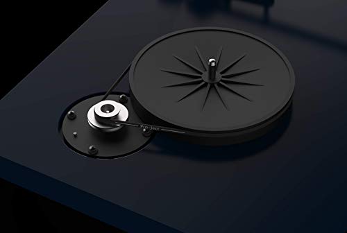 Pro-Ject Debut Carbon EVO, Audiophile Turntable with Carbon Fiber tonearm, Electronic Speed Selection and pre-Mounted Sumiko Rainier Phono Cartridge (Satin Black)