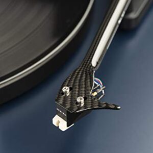 Pro-Ject Debut Carbon EVO, Audiophile Turntable with Carbon Fiber tonearm, Electronic Speed Selection and pre-Mounted Sumiko Rainier Phono Cartridge (Satin Black)