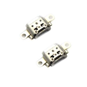 phonsun replacement usb charging port plug for 2019 amazon kindle fire 7 (9th generation) m8s26g (pack of 2)