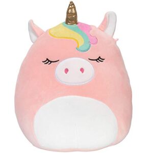squishmallows official kellytoy plush 12" ilene the pink unicorn- ultrasoft stuffed animal plush toy