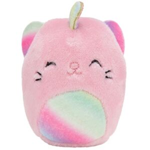 Squishville by Squishmallow Mini Plush Rainbow Dream Squad, Six 2” Rainbow Animals, Irresistibly Soft Colorful Plush, Mini Cat, Llama, and Panda Squishmallows