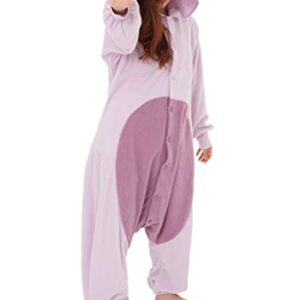 Mewtwo Pokemon Kigurumi Onesie (Adult One Size Fits All) Purple