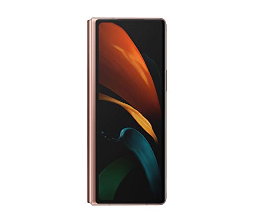 Samsung Galaxy Z Fold 2 5G | Factory Unlocked Android Cell Phone | 256GB Storage | US Version Smartphone Tablet | 2-in-1 Refined Design, Flex Mode | Mystic Bronze