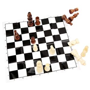 Non-Toxic Chess Game Set International Chess Set, International Chess Game Set, Durable Adult for Children Improve Parent-Child Interaction