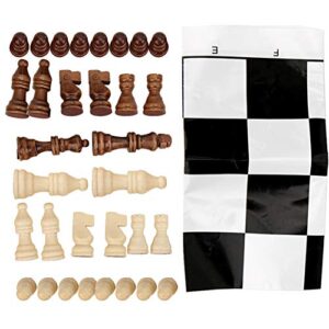 Non-Toxic Chess Game Set International Chess Set, International Chess Game Set, Durable Adult for Children Improve Parent-Child Interaction