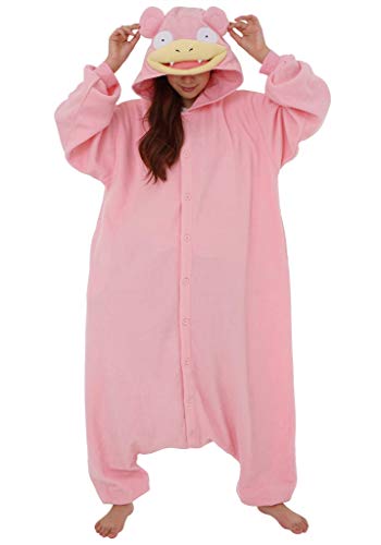 SAZAC Kigurumi - Pokemon - Slowpoke - Onesie Jumpsuit Halloween Costume