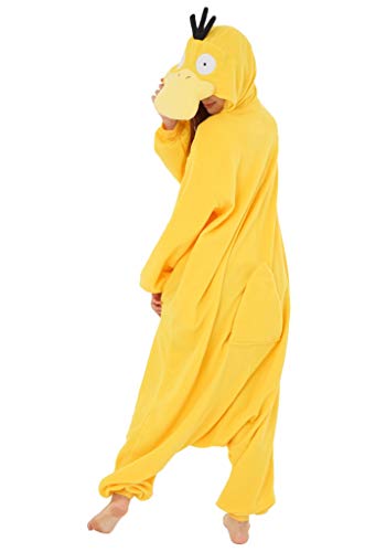 SAZAC Psyduck Pokemon Kigurumi - Onesie Jumpsuit Halloween Costume