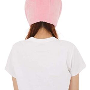 SAZAC Kigurumi Hat - Pokemon - Slowpoke - Cozy Costume Beanie Cap - Adult Size