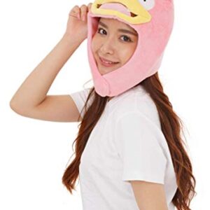 SAZAC Kigurumi Hat - Pokemon - Slowpoke - Cozy Costume Beanie Cap - Adult Size