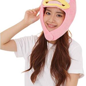 SAZAC Kigurumi Hat - Pokemon - Slowpoke - Cozy Costume Beanie Cap - Adult Size