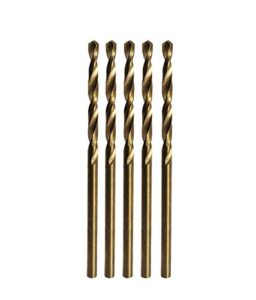 stroton metric m42 8% cobalt drill bits independent packaging of each specification for stainless steel and hard metal (2.5mmx5pcs)