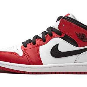 Jordan Preschool Air Jordan 1 Mid PS 640734 173 Chicago 2020 - Size 2Y White/Gym Red-Black